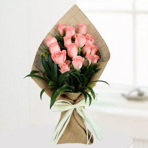 light pink rose bouquets-nanjil cakes