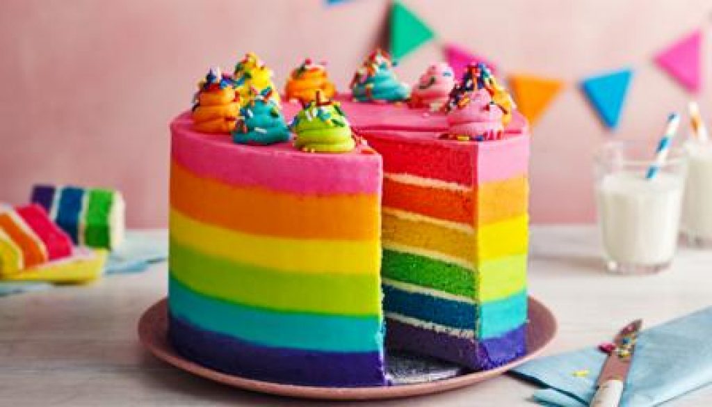 best rainbow cakes -nanjil cakes