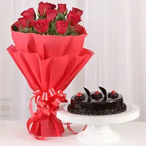 combo rose gifts-nanjil cakes