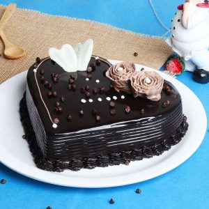 truffle heart shape cakes -nanjil cakes