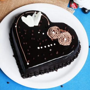 heart choco cakes